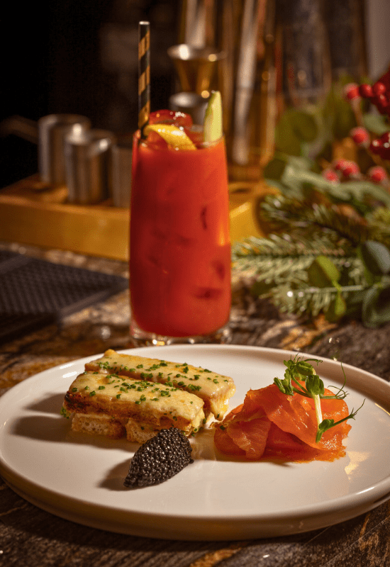Christmas Smoked Salmon & Bloody mary Special in The Lounge