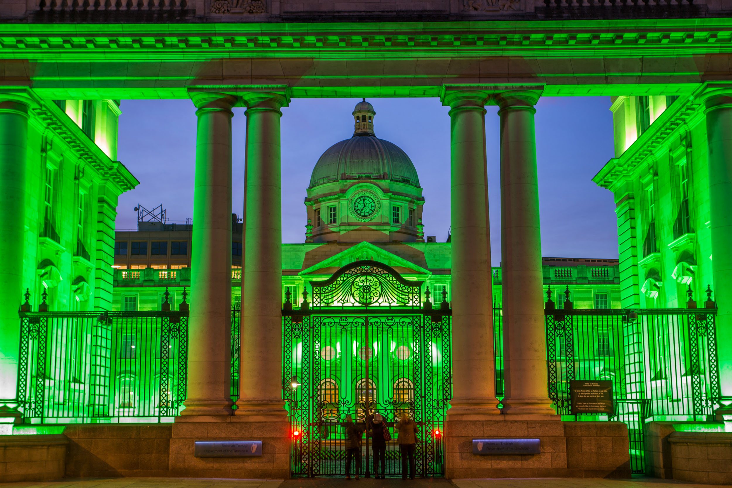 st patricks day dublin fireworks